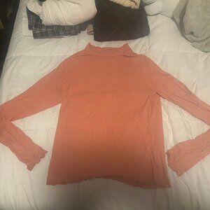 American Eagle, Soft And Sexy Plush Ribbed Long Sleeve turtle neck